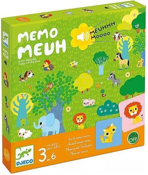 Actual product image Djeco Game - Memo Meuh (Multilingual)