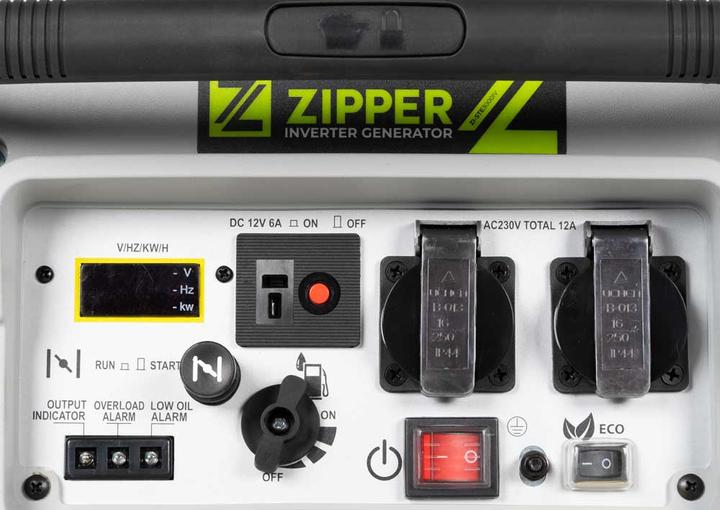 Actual product image Zipper Generator Inverter ZI-STE3000IV Mobile (2800 W, 10 l)