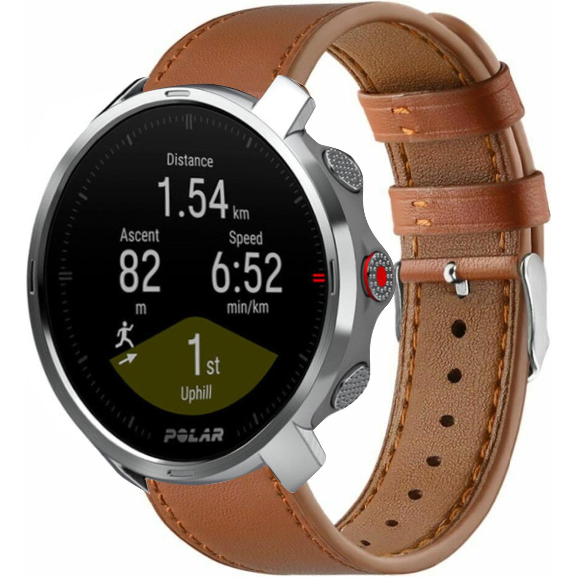 Thumbnail - Strap-it Lederarmband (Leder, Grit X), Uhrenarmband, Braun