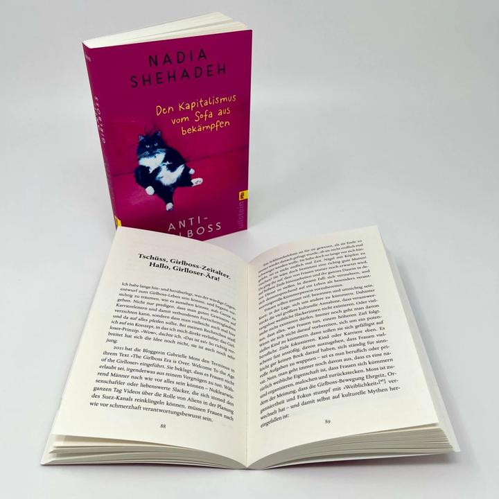 Actual product image Anti-Girlboss (German, Nadia Shehadeh, 2024)