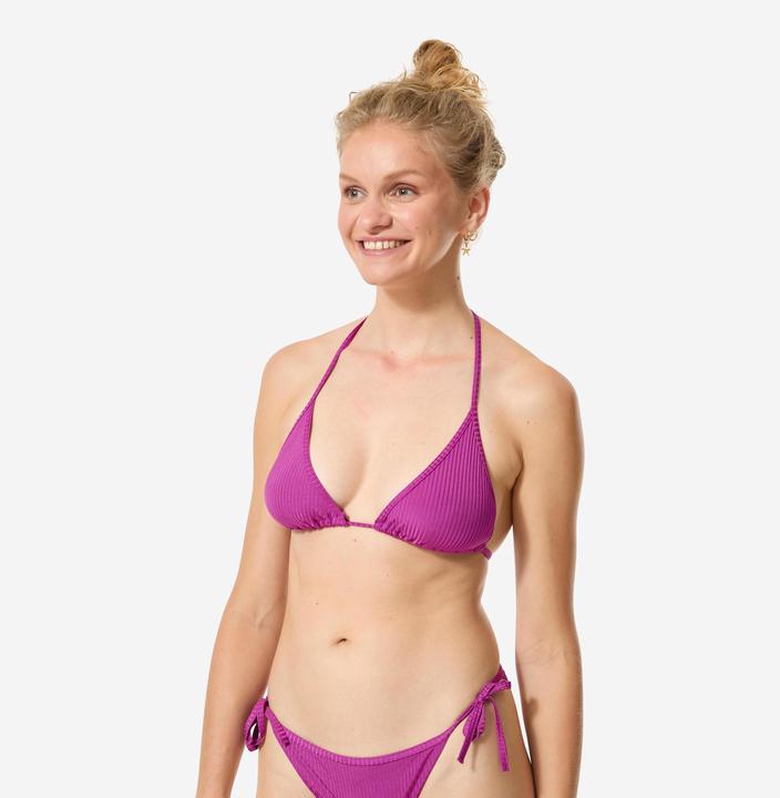 Image du produit Decathlon Bikinioberteil Mae Gerippt Triangel Polyamid (44, 46)