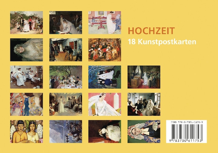 Image du produit Set de cartes postales de mariage (1 pcs)