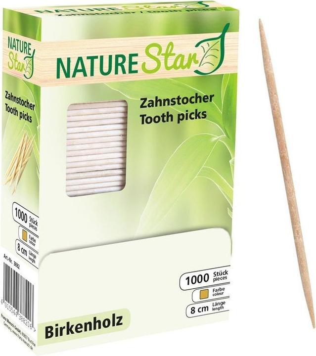 Immagine prodotto Nature Star Stuzzicadenti, in legno, sciolto (1000 x)