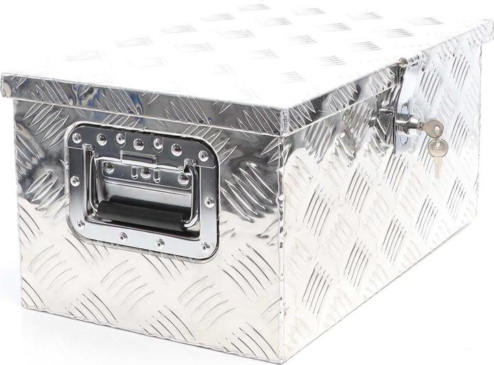 Produktbild XPOtool Werkzeugbox Alu 50,8x30,5x24cm Silberfarben Transportbox Werkzeugkiste