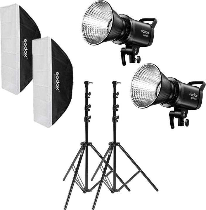 Actual product image Godox SL60IID Duo Kit (Video light)