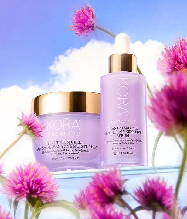 Actual product image Kora Organics Plant Stem Cell Retinol Alternative Moisturizer 1.69 fl oz Full-Size Jar (50 ml)