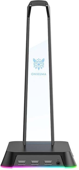 Image du produit Onikuma Stojak na słuchawki z podświetleniem RGB ST2 czarny