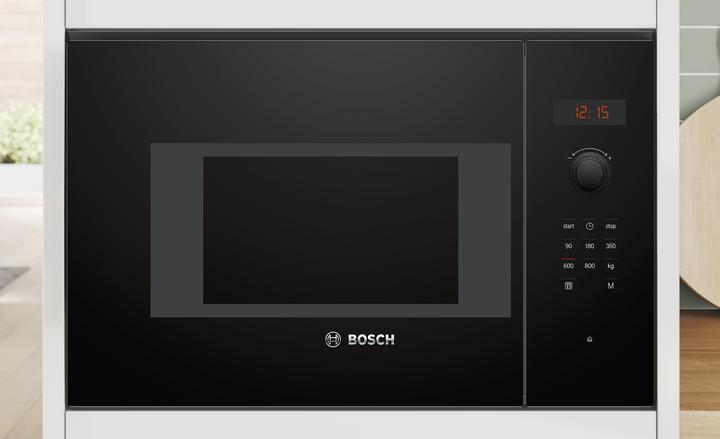 Image du produit Bosch Hausgeräte Série 4, Micro-ondes encastrable, Noir, BFL523MB1F