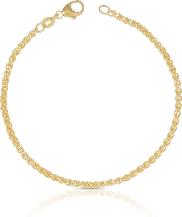 Image du produit Muau Tresse (19 cm, Or jaune 750/18K)