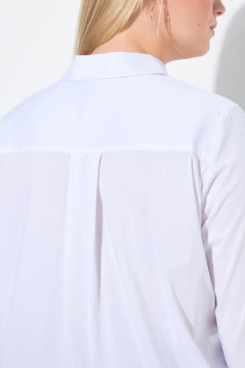 Actual product image Ulla Popken Shaped Hemline Blouse (62)