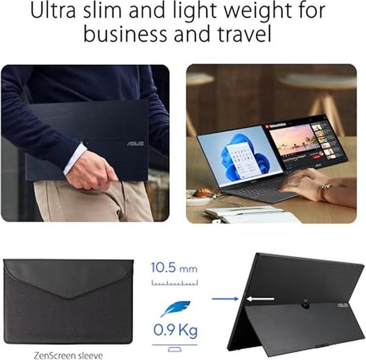 Actual product image ASUS MB16AHV (1920 x 1080 pixels, 15.60")