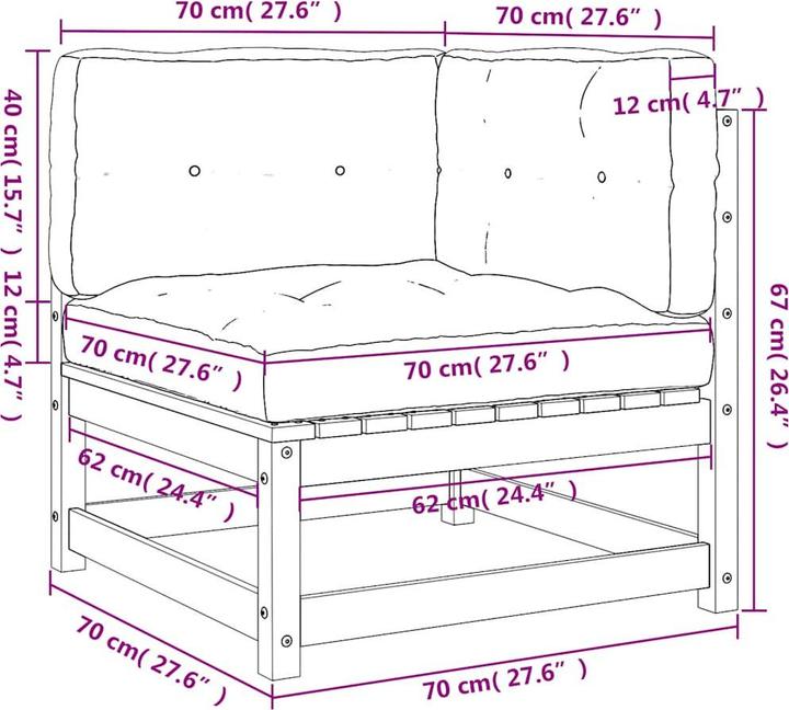 Actual product image vidaXL Jeannie