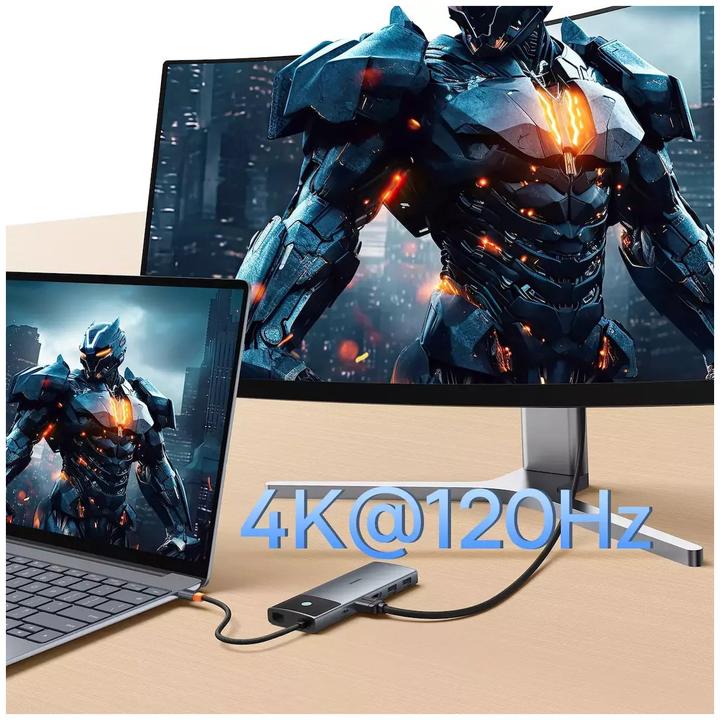 Immagine prodotto Baseus Metal Gleam (USB-C, 10 porte)