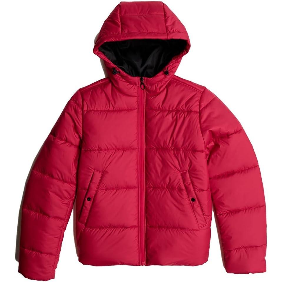 G-Star, Donne, Giacche invernali, Korte buffer, cerise, comfortevole e originale, Rosso, (M)