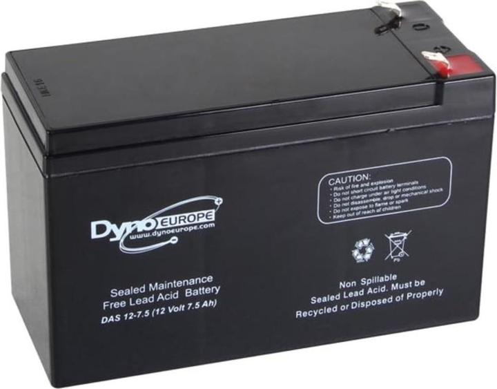 Produktbild Dyno EUROPE BLEIAKKU - 12 V - 7,5 Ah - 151 x 65 x 99 mm (12 V, 7.50 Ah)