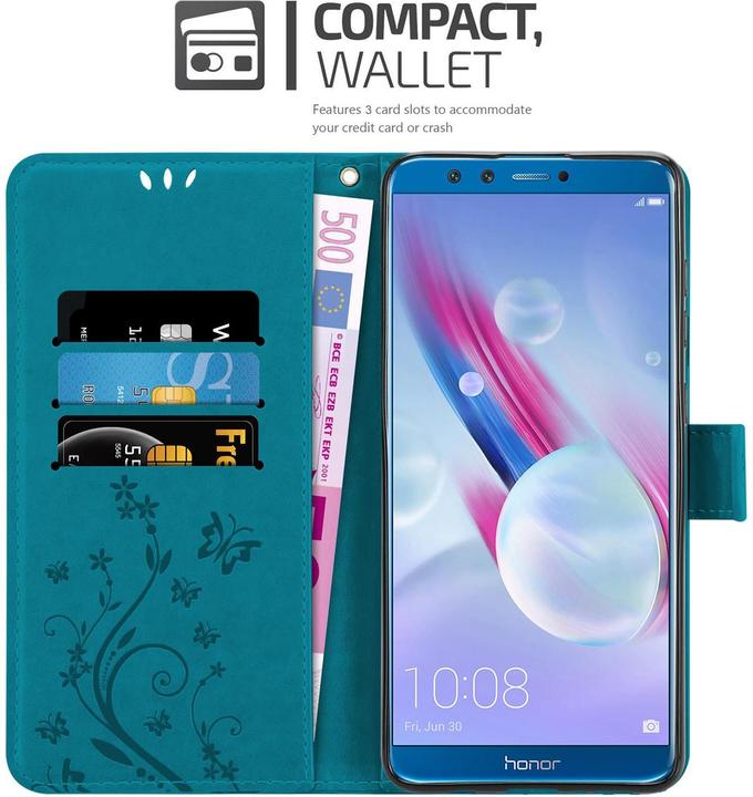 Produktbild Cadorabo Flower Book Cover (Honor 9 Lite)