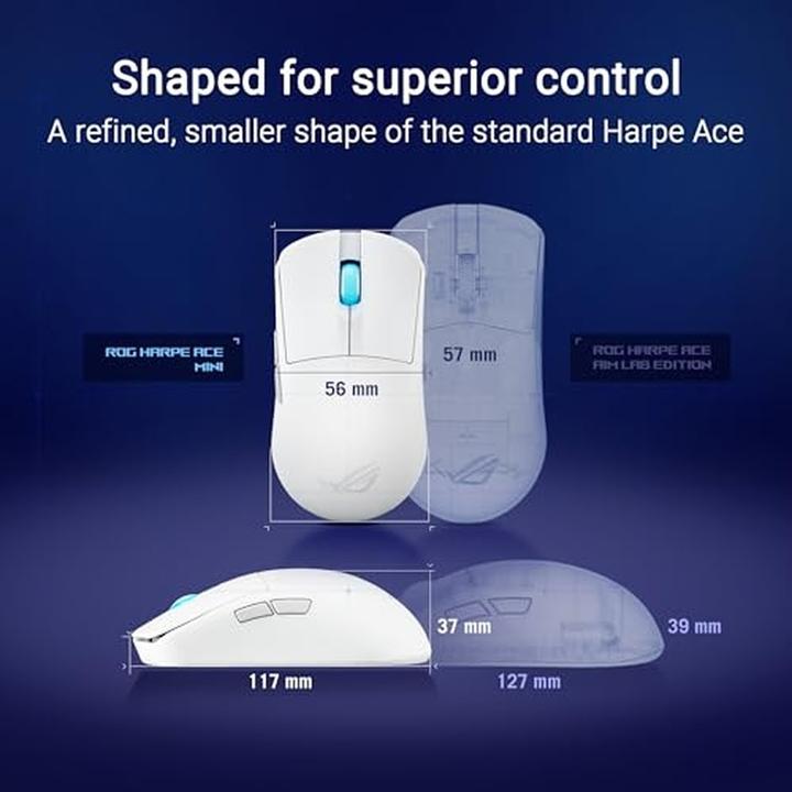 Produktbild ASUS ROG Harpe Ace Mini (Kabellos, Kabelgebunden)