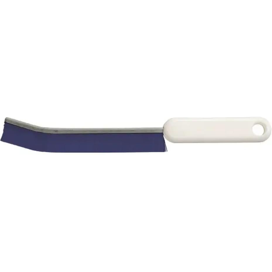Haug FUGENBÜRSTE SCHMAL,PP BLAU ø 0,40MM HART 228X12X16MM, Reinigungsutensil, Blau