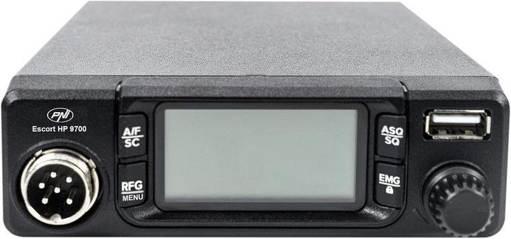 Produktbild PNI CB-Funkgerät Escort HP 9700 USB, ANC, ASQ, 12V/24V Netzteil, Zigarettenanzünderstecker inklusive