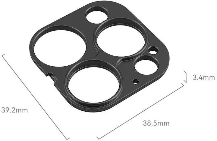 Produktbild SmallRig 17mm Threaded Lens Back Mount Plate for iPhone 15 Pro Max / 15 Pro Cage 4394
