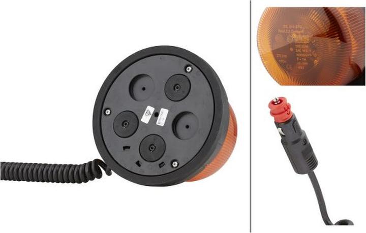 Actual product image Hella Rotating beacon LED for JOHN DEERE