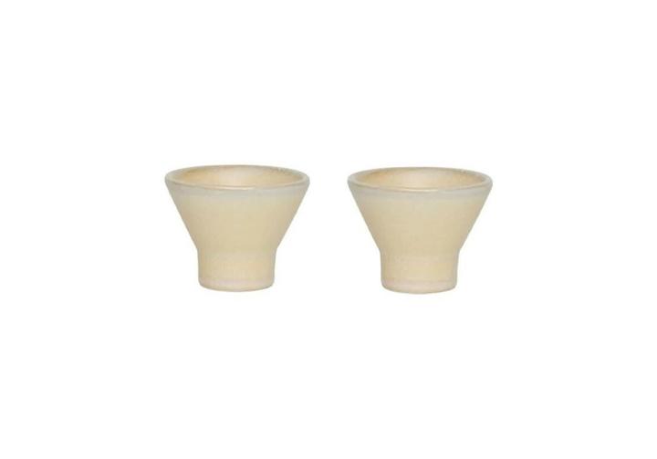 Produktbild OYOY Living Eierbecher Yuka 2 Stück, Beige (2x)