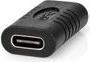 Image du produit Nedis Adaptateur USB-C™ | USB 3.2 Gen 2 | USB-C™ femelle | USB-C™ femelle | 4K@60Hz | 10 Gbps | Nickelé (USB 3.2 Gen 2)
