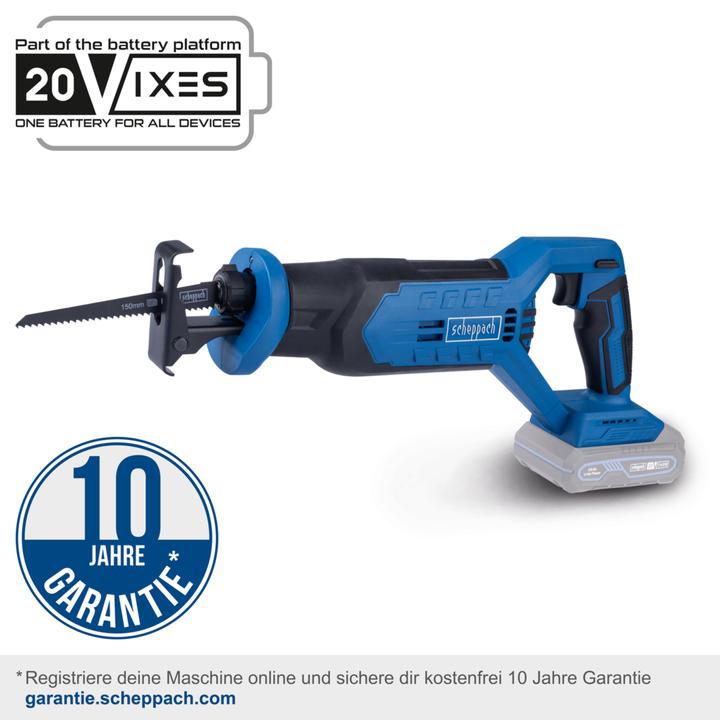 Actual product image Scheppach Cordless reciprocating saw C-RS100-X (DIY)