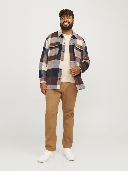 Produktbild Jack & Jones Jjebradley Ollie Overshirt Ls Noos Pls (7XL)