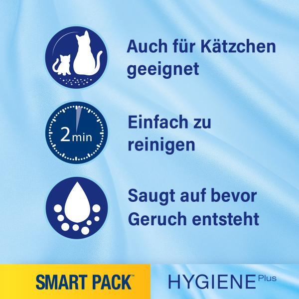 Image du produit Catsan Hygiene Plus Smart Pack™ (Biodégradable, Neutralisant, Ne s'agglomère pas, 3.90 kg)