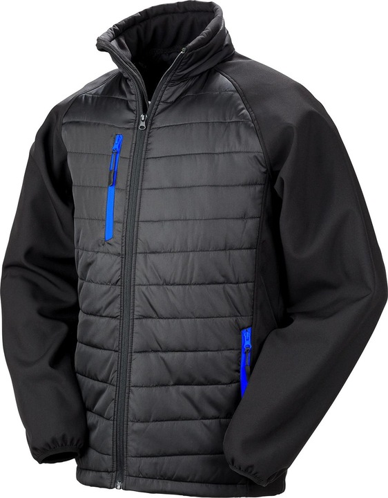 Black, Royal blue