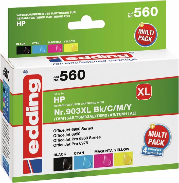 Image du produit Edding Ink set (C, CF, M, Y)