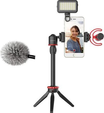 Actual product image Boya BY-VG350 incl. BY-MM1+ smartphone video kit