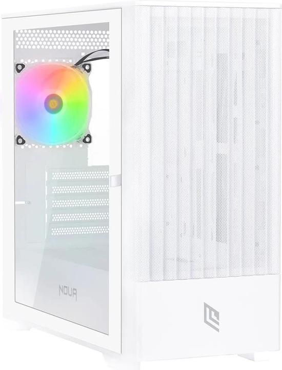 Actual product image Noua Phobia L111 White Micro ATX Case (mATX, Mini-ITX)