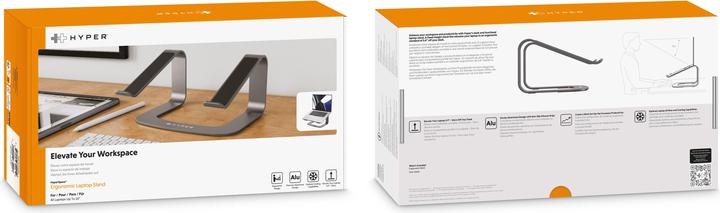 Immagine prodotto Hyper Supporto per laptop HyperSpace - Grigio