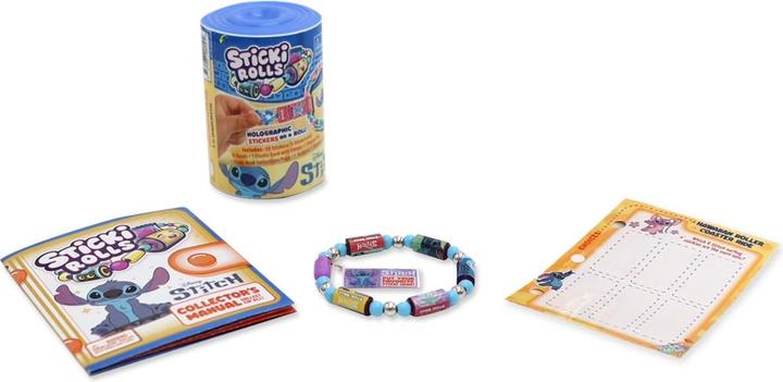 Immagine prodotto Jazwares Sticki Rolls Capsules Stitch Sticker (50 Adesivo)