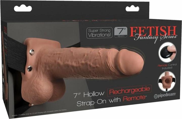 Produktbild Pipedream FFS 7 Hollow Strap-On Dark Rem