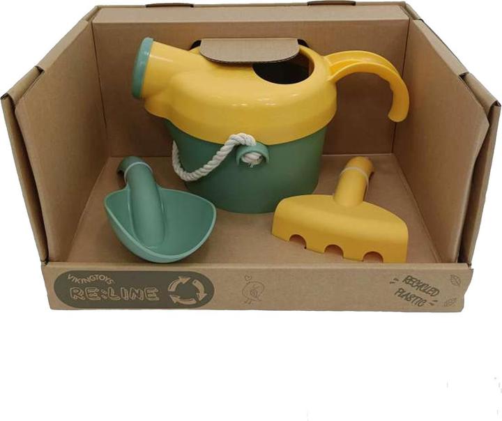 Actual product image Viking Toys 3-piece sand toy set with watering can