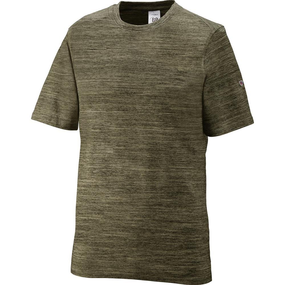 Thumbnail - BP, Herren, Shirt, 1714-235-73-2XL Unisex-T-Shirts, Space-Dye-Stoff, 1/2 Ärmel, Rundhals, 170,00 g/m² Stoffmischung, Grü...