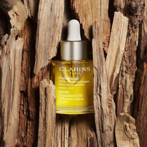 Immagine prodotto Clarins Olio per il viso Huile Santal - Pelle secca/arrossata (30 ml, Olio viso)