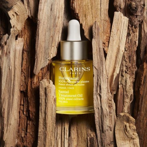 Immagine prodotto Clarins Olio per il viso Huile Santal - Pelle secca/arrossata (30 ml, Olio viso)