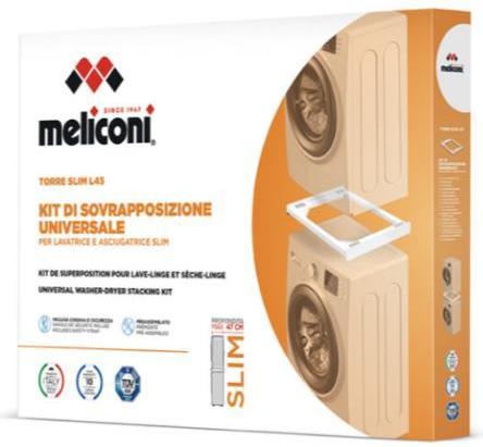 Actual product image Meliconi Tower Base Slim L45 accessory and component for washing machine Overlay kit 1 piece(s)
