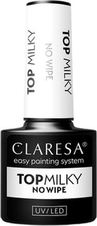 Produktbild Activeshop Top Milky No Wipe für UV-Nagellacke 5ml Claresa (Top Coat)