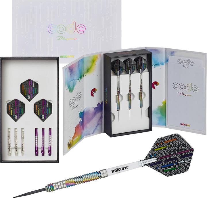 Productafbeelding Unicorn Michael Smith Code Spelers Steel Dart (22 g)