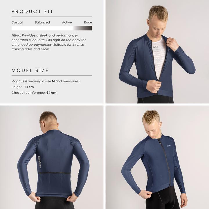 Produktbild GripGrab PACR Long Sleeve Jersey (S)