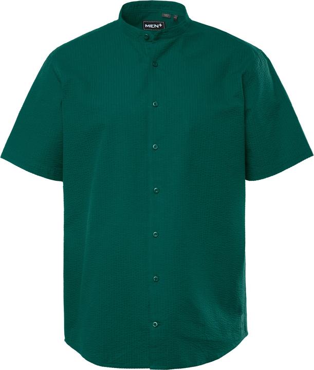 Immagine prodotto Men+ Hemd, Halbarm, Stehkragen, Seersucker, Comfort Fit (3XL)