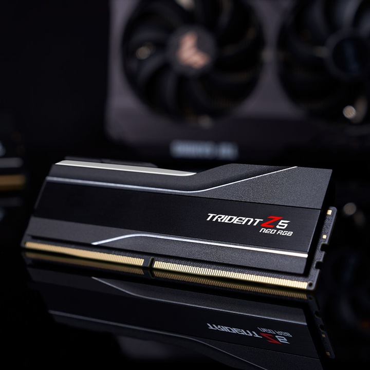 Productafbeelding G.Skill DDR5 PC 6000 CL32 KIT 32-GX2-TZ5NR (2 x 16GB, 6000 MHz, DDR5 RAM, DIMM 288 pin)