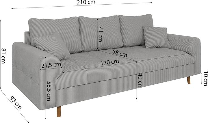 Produktbild Ropez Ariella (3-Sitzer)