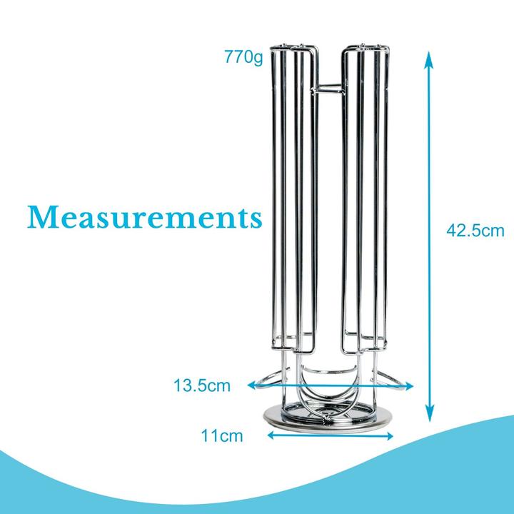 Produktbild Intirilife Kaffeekapsel Halterung für 32 Kapseln