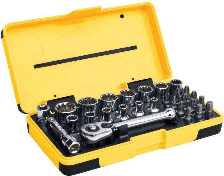 Image du produit C.K Magma C.K Pocket Socket Set 1/4", 28 pieces (6 mm, 12 mm, 14 mm, 5,5 mm, 10 mm, 7 mm, 11 mm, 5 mm, 8 mm, 9 mm, 4,5 mm, 13 mm, 4 mm)